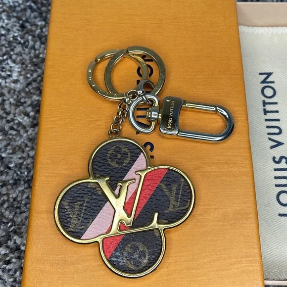 Authentic Louis Vuitton into the flower ltd. edition keychain box dust bag & COA - Picture 4 of 10